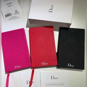 Dior beauty gift note book set